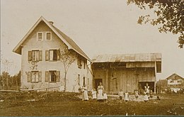 Haus Nummer 125 in Feldafing, wo Bruno Frank von 1916 bis 1926 wohnte. Foto: zwischen 1909 und 1914.[37]