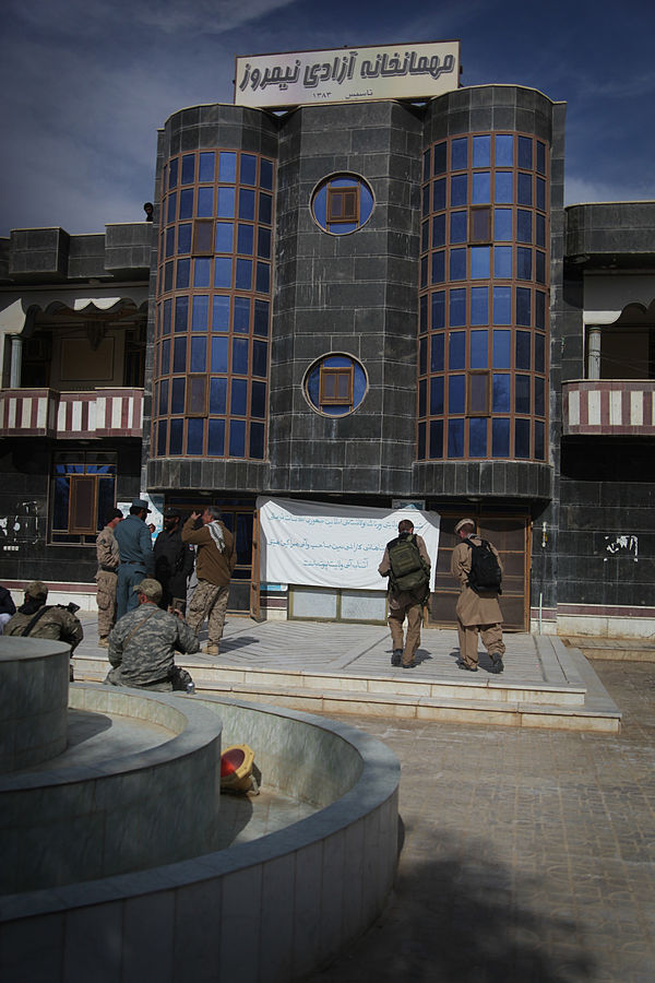 Nimruz Governor's official guesthouse serving official guests visiting Nimruz.