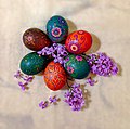 Bulgarian Easter eggs (hand painted from Evelina Ribarova) 2022 (2)