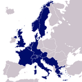 1959 (13 members): Austria joins (1989 borders)