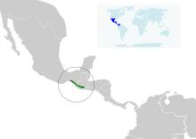 Campylopterus rufus map.svg