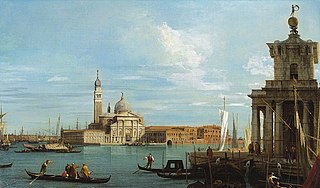 Venise: la pointe de la Douane et San Giorgio Maggiore