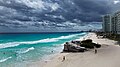 * Nomination: Aerial view of Gaviota Azul Beach, Cancun, Quintana Roo, Mexico. --ProtoplasmaKid 19:12, 20 October 2023 (UTC) * Review Tilted horizon and noise in the clouds. Fixable. --C messier 20:11, 25 October 2023 (UTC)