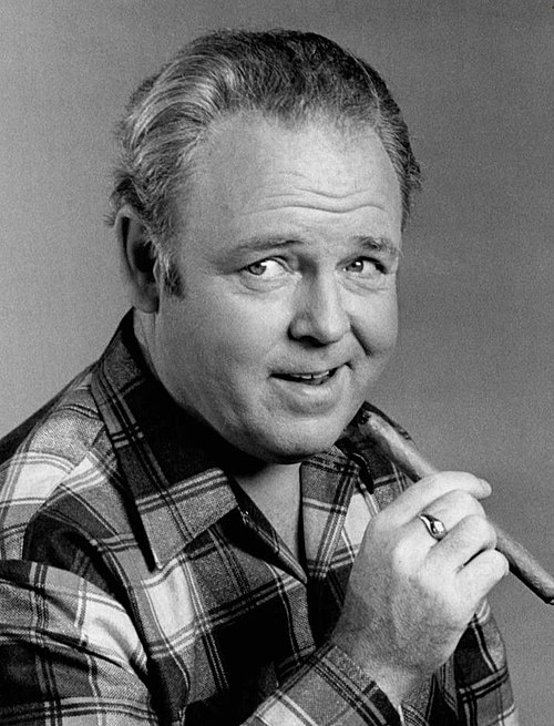 O'Connor as Archie Bunker in 1975