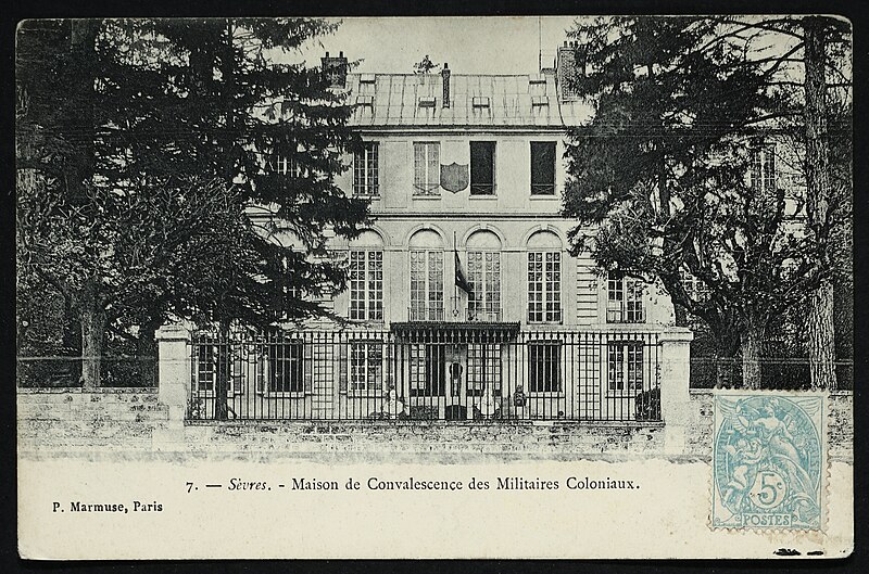 File:Carte postale - Sèvres - Maison de Convalescence des Militaires Coloniaux.jpg