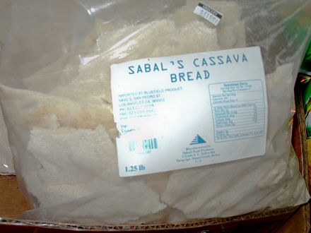 Cassava bread