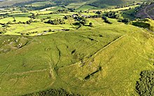 Luchtfoto van Castle Bank