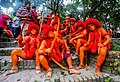Celebrating traditional dolkach festival in Bangladesh43