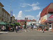 Centrul oraşului Rădăuţi