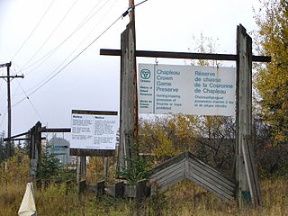 <span class="mw-page-title-main">Chapleau Crown Game Preserve</span>