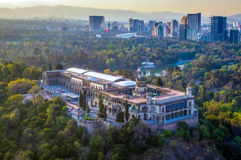 File:Chapultepec Castle Mexico City.webp