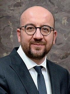 Charles Michel Belgian politician, former Prime Minister of Belgium, President of the European Council