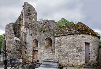 Ruines du château des ducs de Bourgogne.