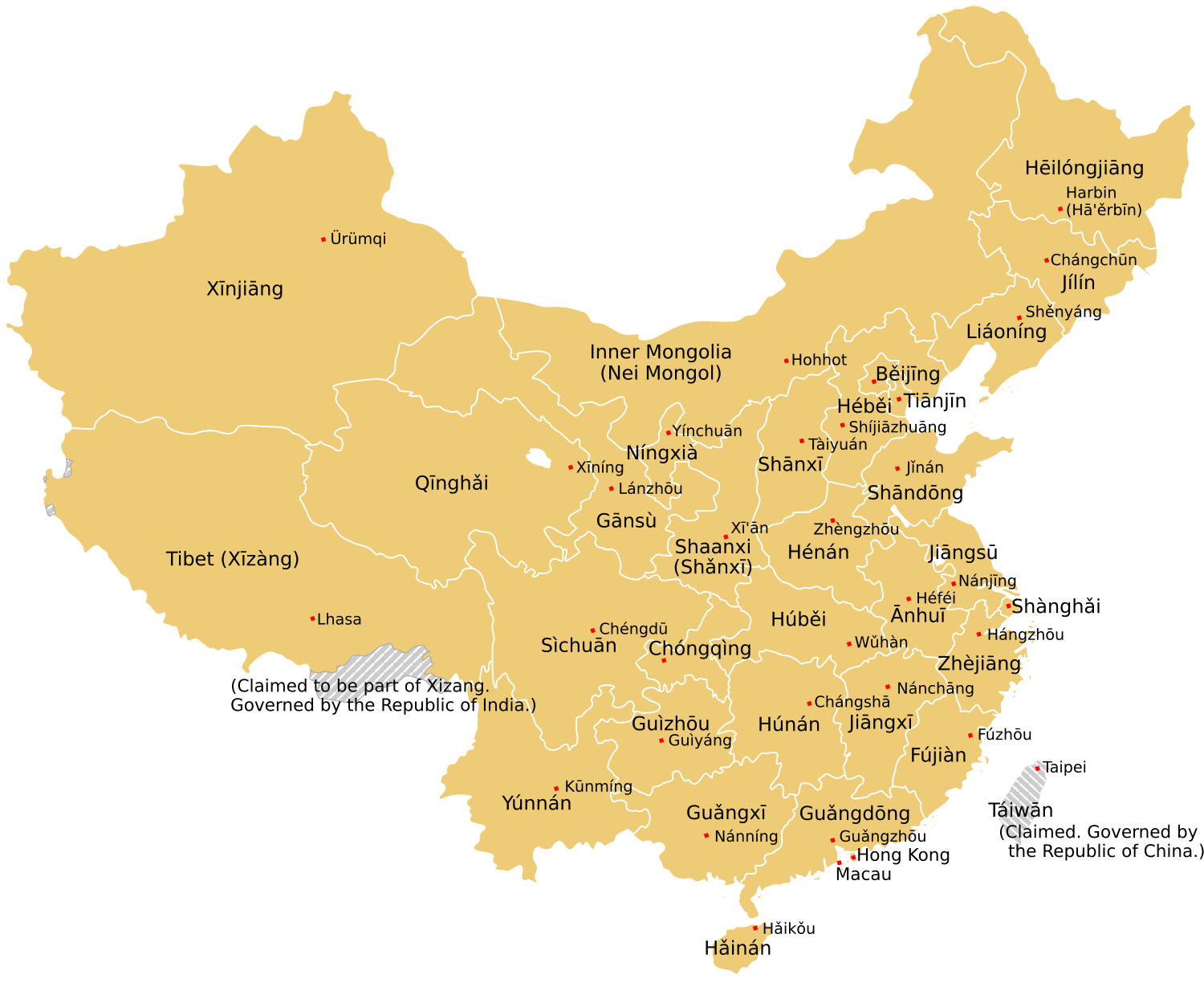 Provinces of China - Wikipedia