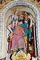 Altar figurine of Saint Christophorus in the church of Christofberg in the community of Brueckl, Carinthia, Austria