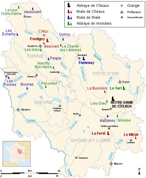 File:Cistercian abbeys of Bourgogne-fr.svg