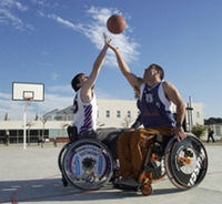 Resultat d'imatges de basquet en cadira de rodes