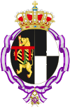 Coat of Arms of Princess Marie, Countess of Flanders (Order of Queen Maria Luisa).svg