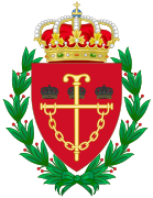 Escudo de Santo Domingo de Silos.