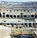 Interior del Coliseu, Roma - feta amb una Brownie 127 (1964)