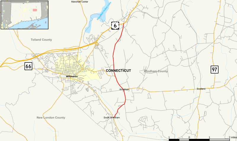 File:Connecticut Route 203 Map.svg