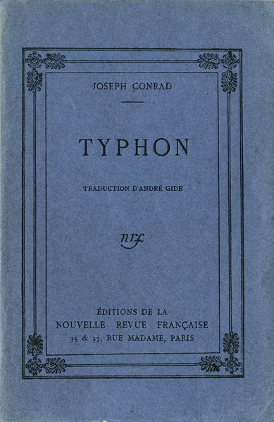 File:Conrad - Typhon, trad. Gide, 1918.djvu