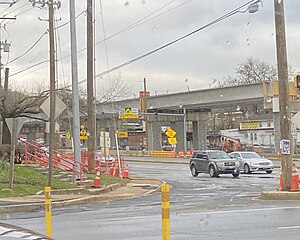 Construction of Riverdale Park-Kenilworth Station.jpg