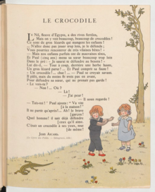 Conte du crocodile, illustré par Marie-Madeleine Franc-Nohain