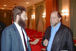 Ronald Rivest (oikealla).