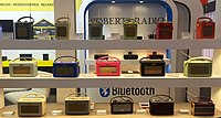 DAB radios from Roberts on display (2010s)