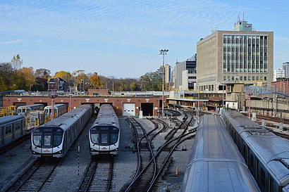 How to get to Davisville Yard with public transit - About the place