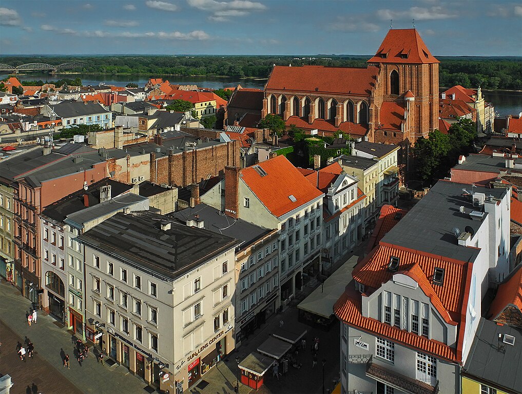 Город торунь в польше