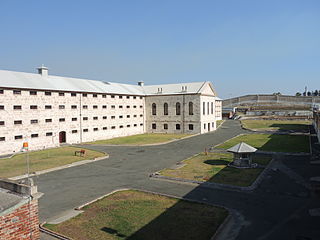 Open spaces in front of Main Cell Block