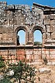 East Church, Me'ez (ماعز), Syria - Northern windows of Church apse wall - PHBZ024 2016 5417 - Dumbarton Oaks.jpg