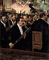 Edgar Degas: The Orchestra of the Opera, c. 1870