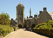 The St Ronan church at Locronan.