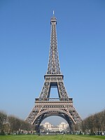 Torre Eiffel en París.