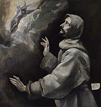 El Greco - Saint Francis Receiving the Stigmata - Walters 37424.jpg