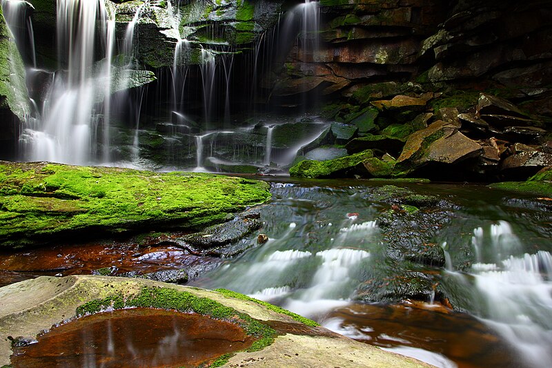 File:Elakala Waterfalls pub2 - West Virginia - ForestWander.jpg