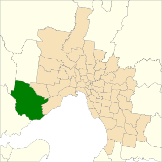 <span class="mw-page-title-main">Electoral district of Werribee</span> State electoral district of Victoria, Australia