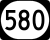 Kentucky Route 580 Markierung