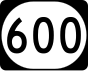 Маркер Kentucky Route 600