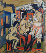 Ernst Ludwig Kirchner - Nudes in Studio - Google Art Project.jpg