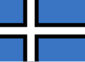 ?エストニアの国旗のスカンディナヴィア十字に基づいた改訂案