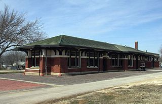 Eureka Atchison, Topeka and Santa Fe Railroad Depot United States historic place