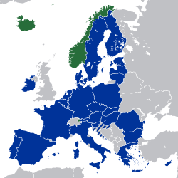 European Economic Area member states.svg