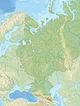 Lokalizacija republiki Komi w europskim dźělu Ruskeje