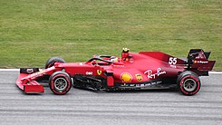 FIA F1 Austria 2021 № 55 Сайнс (сбоку).jpg