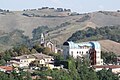 Panorama von Faetano von Westen gesehen