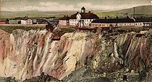 A postcard depicting the mine, circa 1907. Falu gruva.jpg